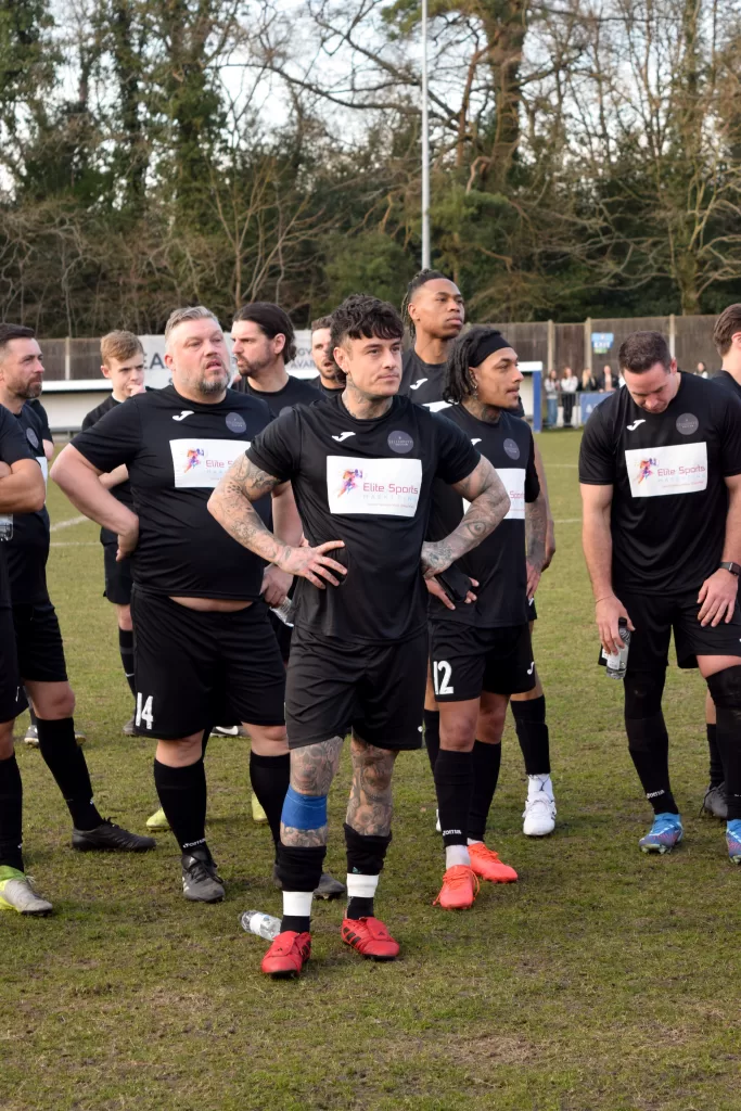 Elite Sports marketing UK Celebrity Football match for The menstrual Health Project