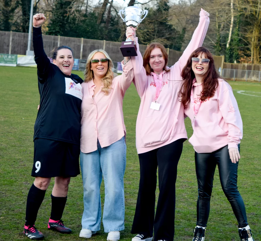 Elite Sports marketing UK Celebrity Football match for The menstrual Health Project